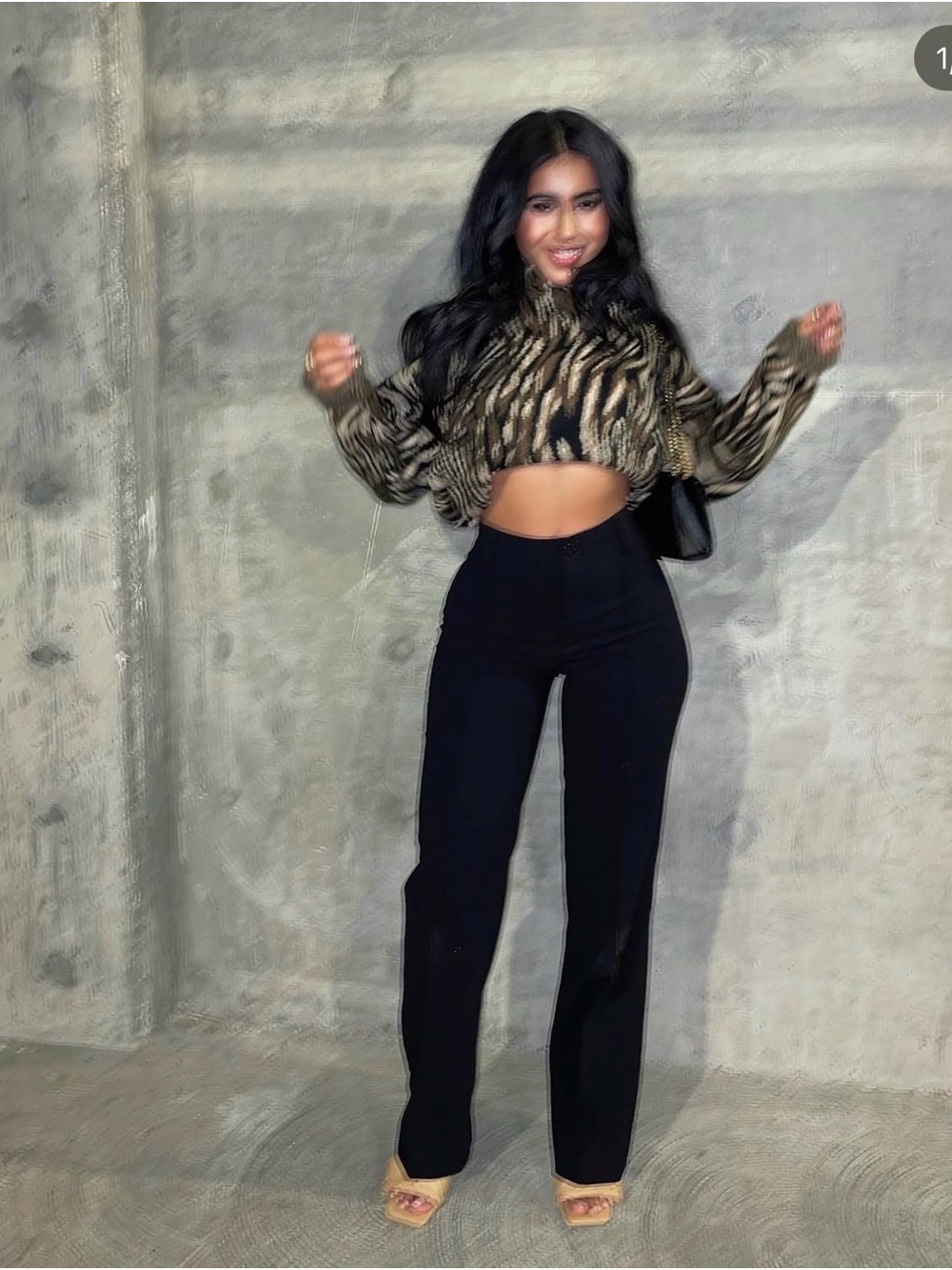 Zara Black Trousers